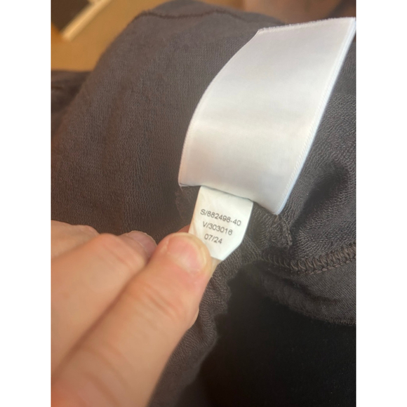 Women's Athleta Truffle Brown Pranayama Restore Rib Wrap Cardigan M - Picture 10 of 10